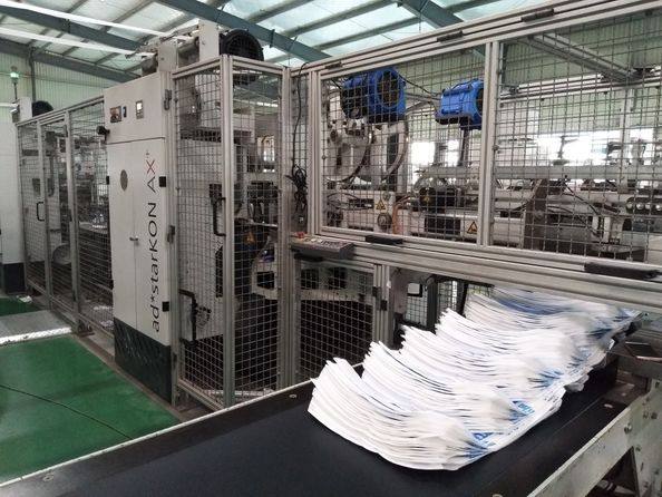 Yiyang Wanlin Weave Packing Co., Ltd. dây chuyền sản xuất nhà máy