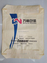 Custom 50 kg Laminated PP Woven WPP Valve Cement Packaging Sacks Heavy Duty Sack 50kg