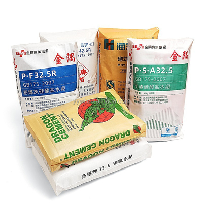 Multi-Color Printing Wpp Portland Cement Bag for 20kg Cement Packaging