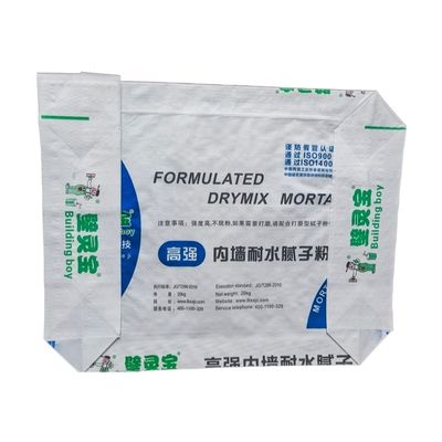chất lượng  20kg-25kg Capacity PP Woven Valve Bag with BOPP Printing for Tile Adhesive Powder and Construction Materials nhà máy sản xuất