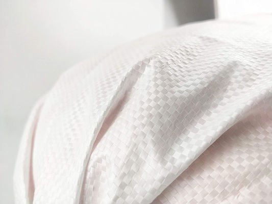 Túi đóng gói phân bón dày màu trắng Tái chế Túi cát Polypropylen dệt