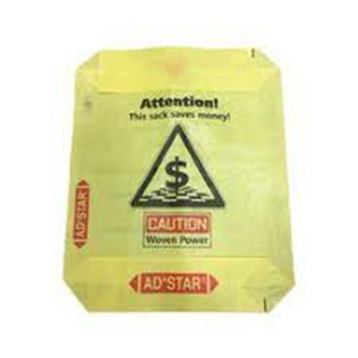 Túi van PP dệt cường độ cao Đáy khối cho bao bì thạch cao putty