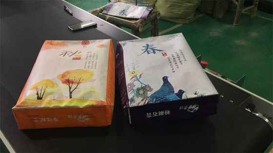 Ad Star Túi dệt PP nhiều lớp BOPP Túi xi măng nhựa có đáy 40kg 50kg