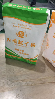Ad Star Túi dệt PP nhiều lớp BOPP Túi xi măng nhựa có đáy 40kg 50kg
