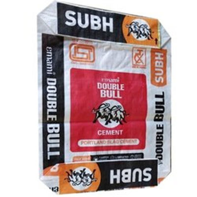 Polypropylene PP dệt túi van khối túi xi măng đáy 25kg 40kg 50kg