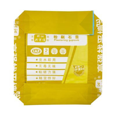Túi cát thạch cao xi măng dệt 25kg 40kg 50kg Túi van đáy khối PP