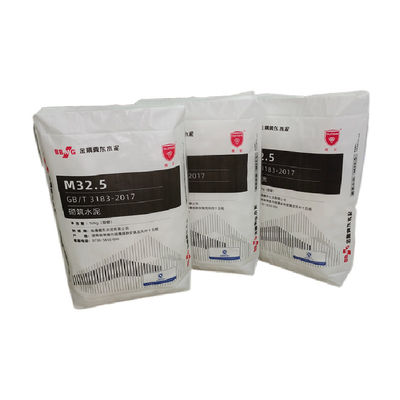 Bán nóng 25kg 40kg 50kg Túi ngôi sao quảng cáo Túi PP khối đáy Túi van xi măng Bao xi măng