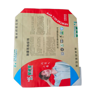 Đáy xi măng Túi dệt nhiều lớp BOPP Túi van PP 25kg 40kg 50kg