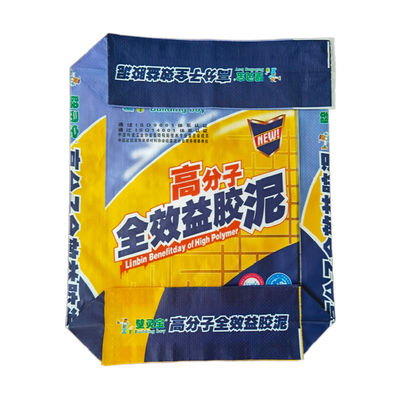 Bao tải dệt BOPP 25kg 40kg 50kg Quảng cáo Ngôi sao Khối đáy Bao xi măng PP