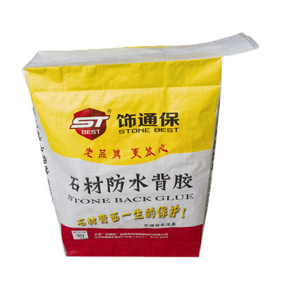 Van Túi xi măng BOPP PP Khối đáy 20kg 40kg 50kg Túi van PP rỗng