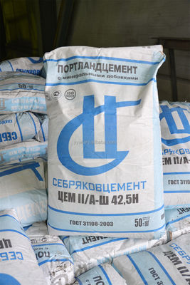 In offset 3 Bao giấy Ply Túi xi măng giấy 50kg tùy chỉnh