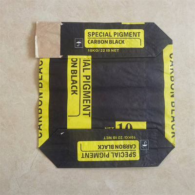 Túi giấy 90gsm 3 lớp tùy chỉnh 50kg Giấy kraft Túi xi măng rỗng ISO14001