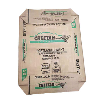ISO9001 Túi xi măng PP dệt rỗng 50Kg Mẫu miễn phí Túi xi măng nhiều lớp