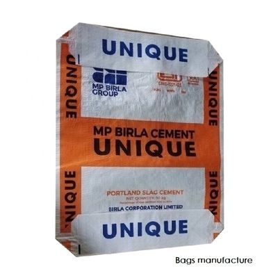 Túi PP in rỗng được dệt cho bao bì xi măng thạch cao Motar