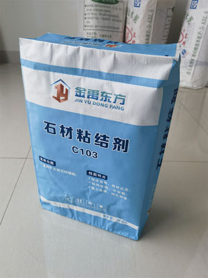 Túi dệt BOPP 50kg Bao bì keo dán gạch men Túi dệt xi măng PP tùy chỉnh