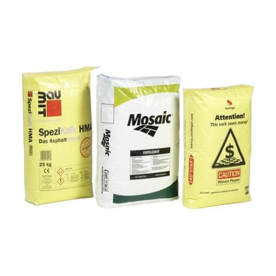 85GSM 50kg Quad Bottom Bag Cement Sack túi xi măng trống