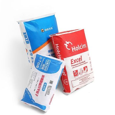20kg 25kg nhựa PP vải khối Bottom Valve túi xi măng PP Valve Square Bottom Valve túi