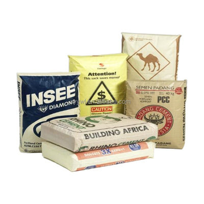 Tự đóng gói vật liệu xây dựng PP túi xi măng với bao bì van