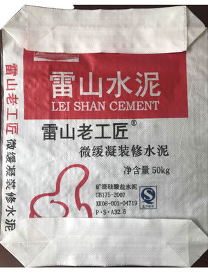 25kg 50kg Eco Friendly Woven Empty Bag Of Cement túi nhựa xi măng