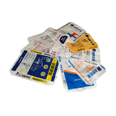 Thùng xi măng đáy vuông tùy chỉnh 20Kg Polypropylene Tile Adhesive Woven Valve Bag