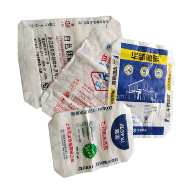 Thùng xi măng đáy vuông tùy chỉnh 20Kg Polypropylene Tile Adhesive Woven Valve Bag