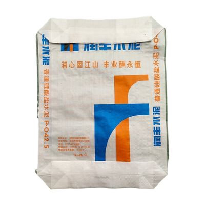 25 KG 40 KG 50 KG túi xi măng dệt PP rỗng túi van PP khối đáy với van