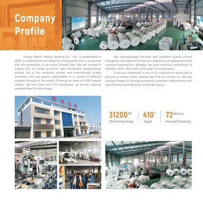 25 KG 40 KG 50 KG túi xi măng dệt PP rỗng túi van PP khối đáy với van