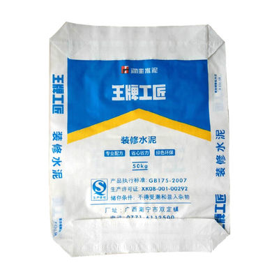 Tái chế tùy chỉnh thép PP túi xi măng cho xi măng 40kg nhà máy