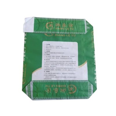 2 lớp 90GSM giấy xi măng bao bì túi 50kg khối đáy tùy chỉnh