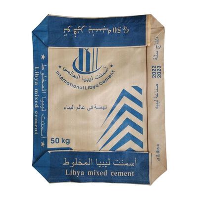 50x64x11cm 85GSM ((65GSM+20GSM) túi đóng gói nhựa để lấp đầy vật liệu xây dựng xi măng