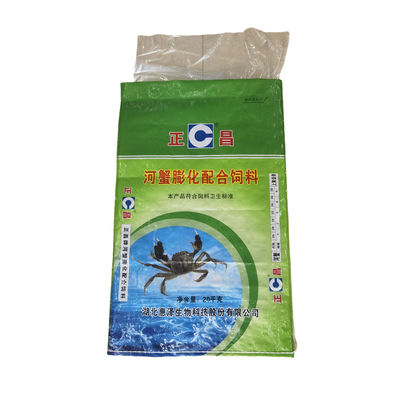 Bao bì thức ăn vật nuôi tùy chỉnh túi in polypropylene dệt tùy chỉnh bán