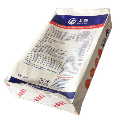 Túi dệt BOPP nhựa dán gạch 20kg 25kg Túi đóng gói vật liệu xây dựng