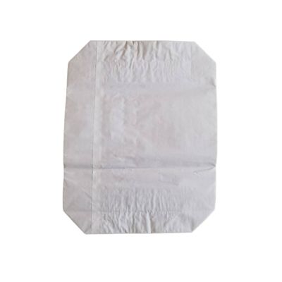 Túi xi măng giấy 2 lớp 80GSM 1 lớp màng chống ẩm nhiều lớp giấy cho keo dán gạch 20KG niêm phong tay cầm 99g / tùy chỉnh
