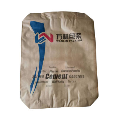 Bề mặt in chống ẩm túi xi măng dệt PP 20 KG 25 KG 40 KG 50 KG Bao bì