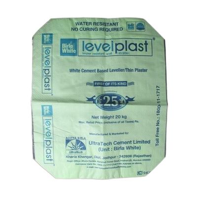 Bàn van đáy khối rỗng cho xi măng 20kg 25kg 40kg 50kg vật liệu PP in 1-4 màu mỗi bên mạnh