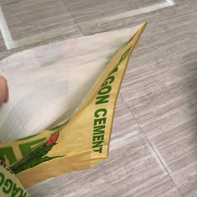 25 KG 40 KG 50 KG Vải dệt PP van túi xi măng túi rỗng công nghiệp Flexo Printing Packaging