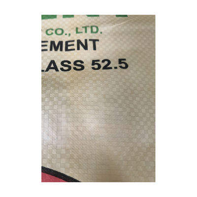 25 KG 40 KG 50 KG Vải dệt PP van túi xi măng túi rỗng công nghiệp Flexo Printing Packaging