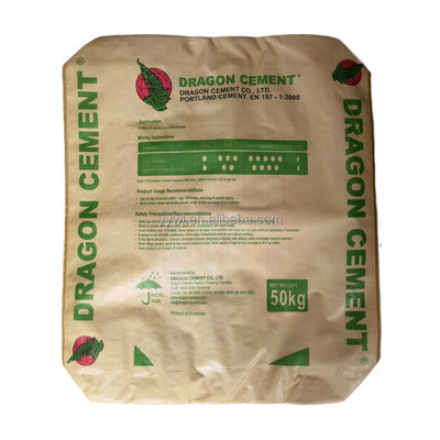 Túi xi măng PP chống ẩm nhiều màu Poly dệt 25 KG 40 KG 50 KG Bao bì
