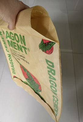 Túi xi măng PP chống ẩm nhiều màu Poly dệt 25 KG 40 KG 50 KG Bao bì