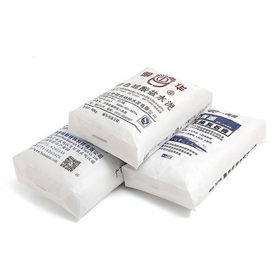 Polypropylene Ventil thân thiện với môi trường túi xi măng PP 50kg khối đáy bao bì AD STAR