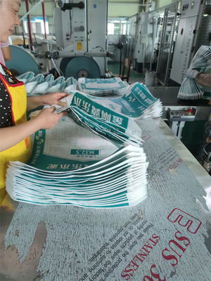 Túi xi măng PP dệt 80GSM 50kg tự khóa chống ẩm
