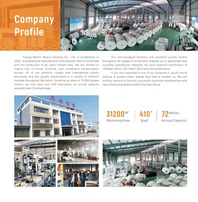 Thùng van xi măng PP 50kg chống ẩm ISO chứng nhận