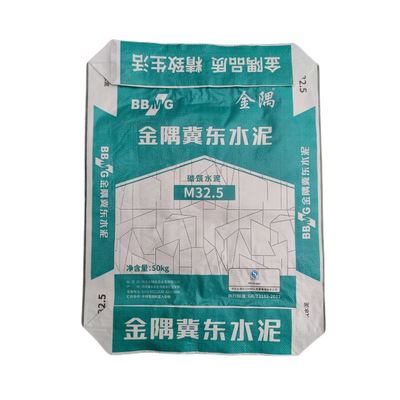Túi xi măng PP dệt 80GSM 50kg tự khóa chống ẩm