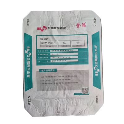 Túi xi măng PP dệt 80GSM 50kg tự khóa chống ẩm
