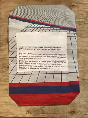 20kg 25kg 40kg Túi giấy 2 lớp / Túi giấy xi măng giấy kraft có bột dính