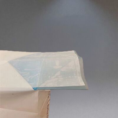 25KG Heavy Duty PE túi van cho Carbon Black với Tuck In Valve