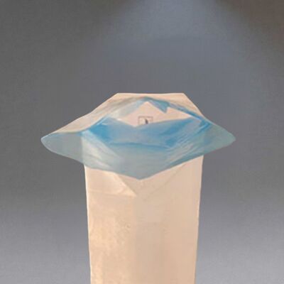 25KG Heavy Duty PE túi van cho Carbon Black với Tuck In Valve