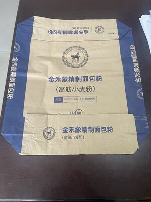 Túi van giấy 2 lớp 90GSM đáy vuông cho vữa 20kg 25kg 30kg 40kg