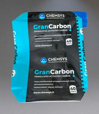25KG Heavy Duty PE túi van cho Carbon Black với Tuck In sleeve