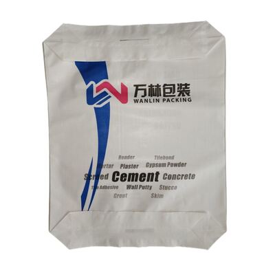 Túi van nhựa dệt PPW AD Star tráng đáy vuông 50kg đựng xi măng